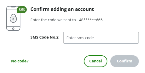 SMS Confirmation