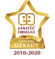 Service Quality Star 2020 and Quality Star of the Decade 2010–2020